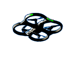 Open Sky AI Consulting Page Floater Drone