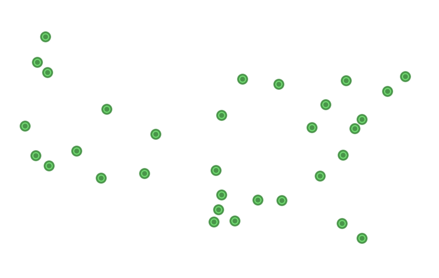 overlay of open sky projects on map of united states